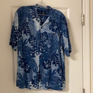 Caribbean Joe Hawaiian Shirt men’s size L
